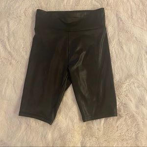 High rise bike shorts
